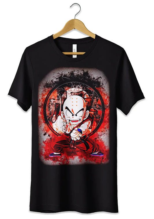 T-Shirt Maglietta Crilin Anime Dragon Ball-0